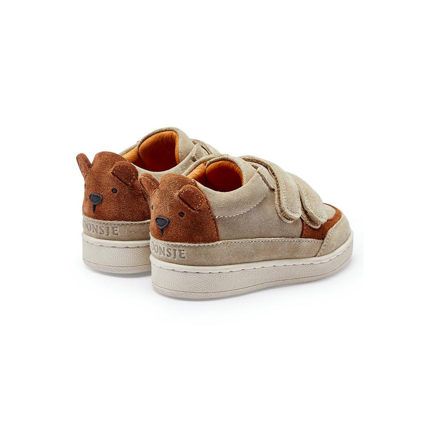 Pinou Sneakers | Bear | Taupe Suede