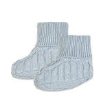 Organic Sweater Beanie and Bootie Set