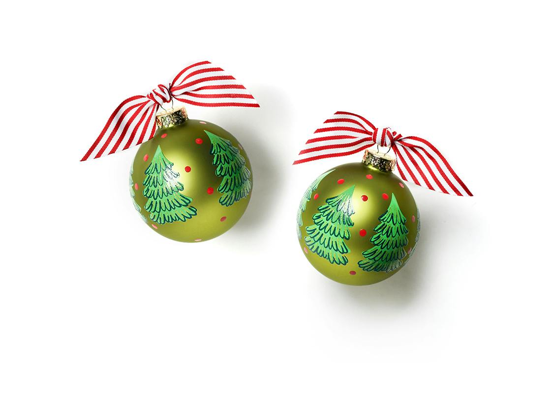 Evergreen Grove Glass Ornament