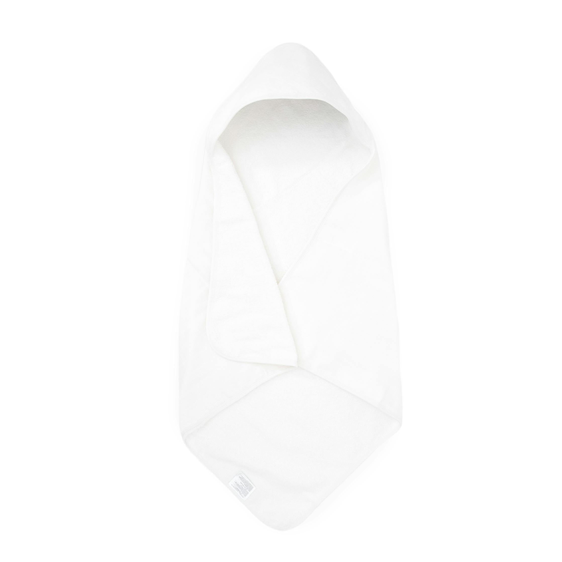 Infant Hooded Towel - White