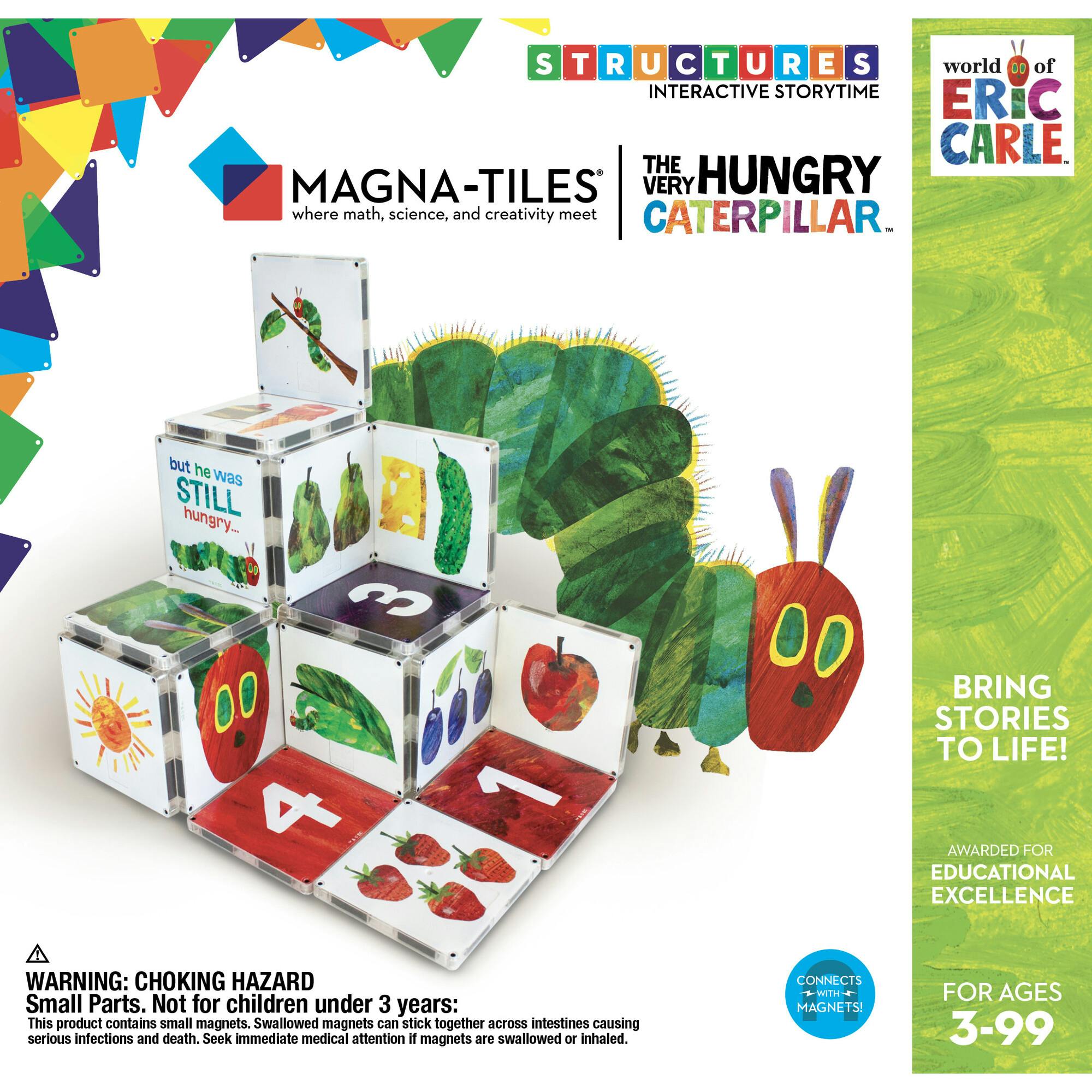 The Very Hungry Caterpillar Magna-Tiles Structures