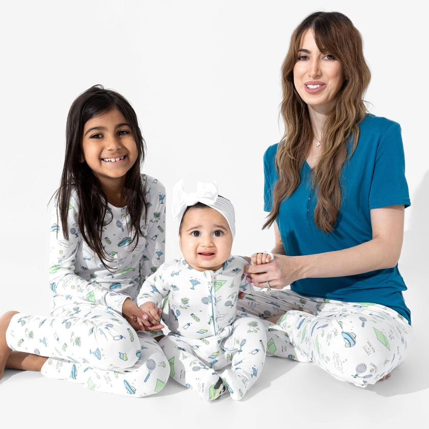 Tennis Bamboo Kids Pajamas