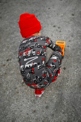 Grey Loads of Love 2 Piece Pajama Set