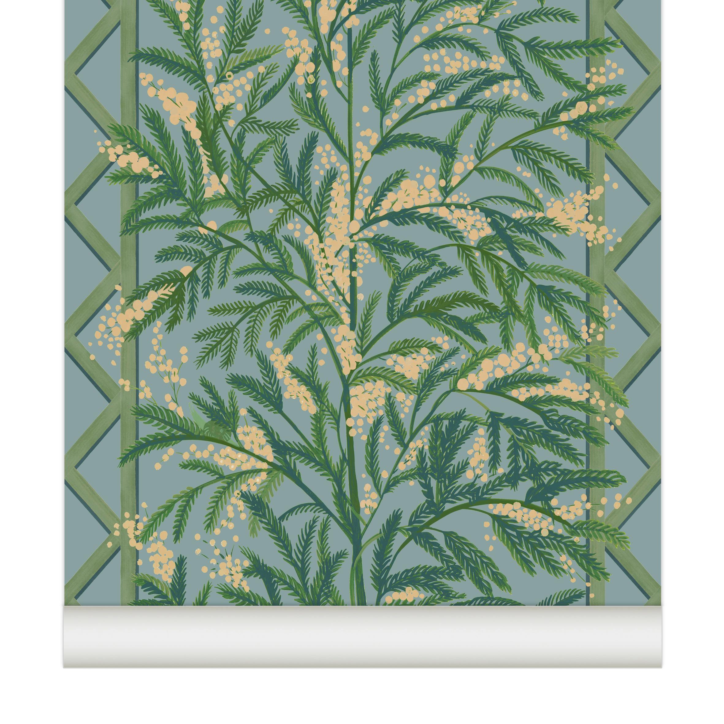 Papier peint MIMOSAS coloris Provence