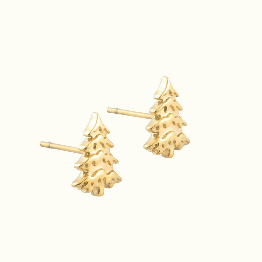 Holiday Tree Stud Earrings