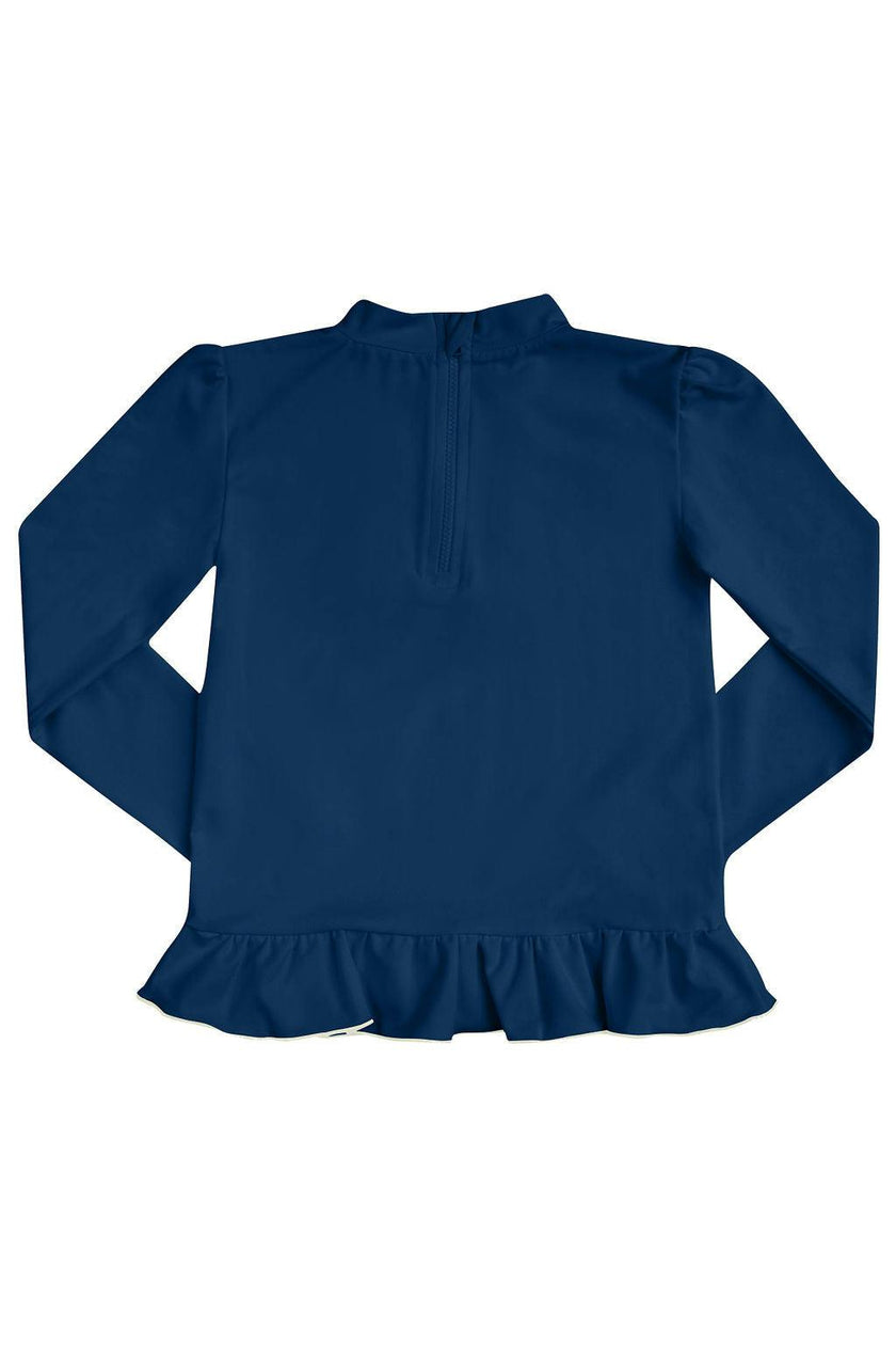 Lucinda Rashguard Night Blue And Ivory
