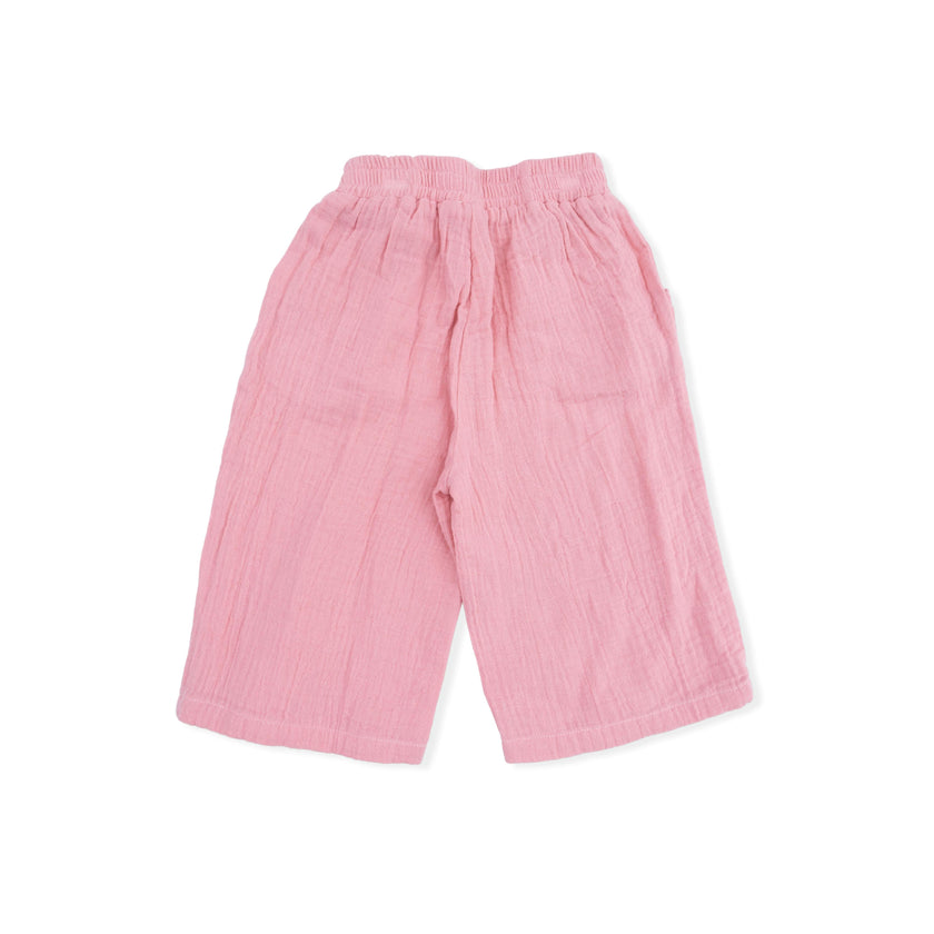 Striped Golf - Peplum Tank with Wide Leg Pant
