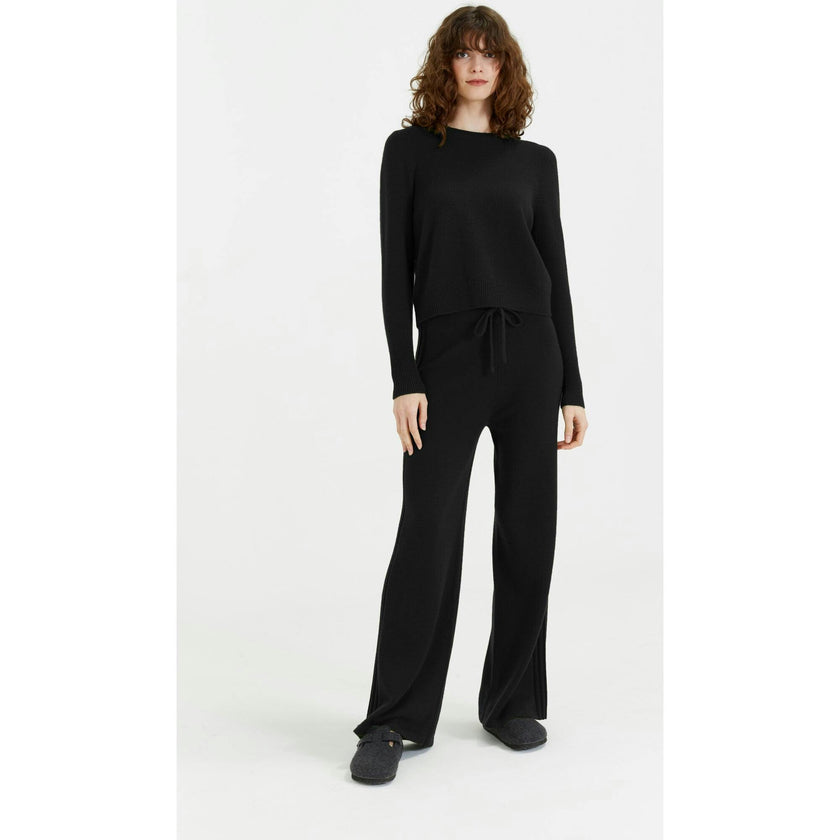 Pure Cashmere Cropped Sweater