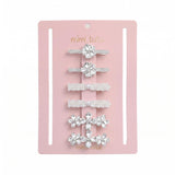 Crystal Bloom Hair Pin Trio