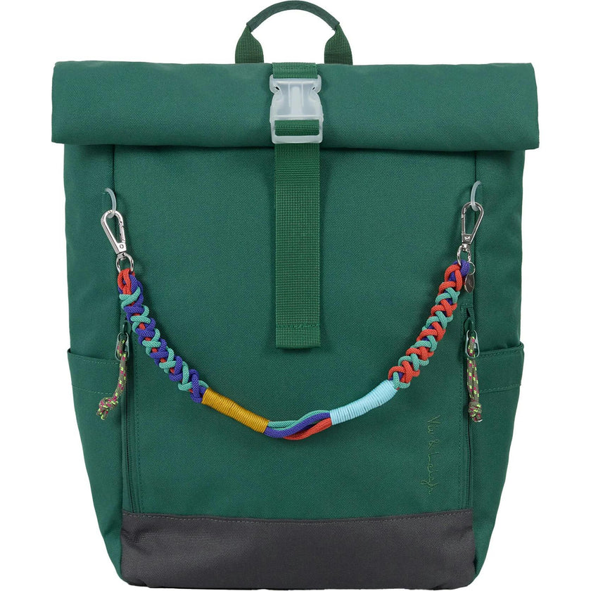 Ari Rolltop Backpack Set | Kara Bag Charm + Chest Strap