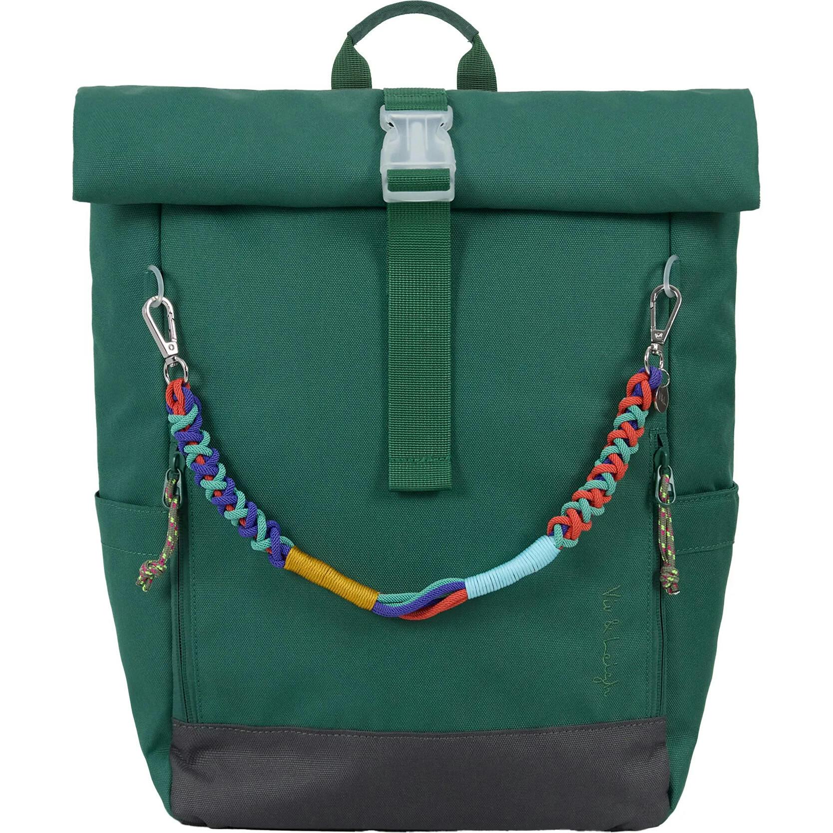 Ari Rolltop Backpack Set | Kara Bag Charm + Chest Strap