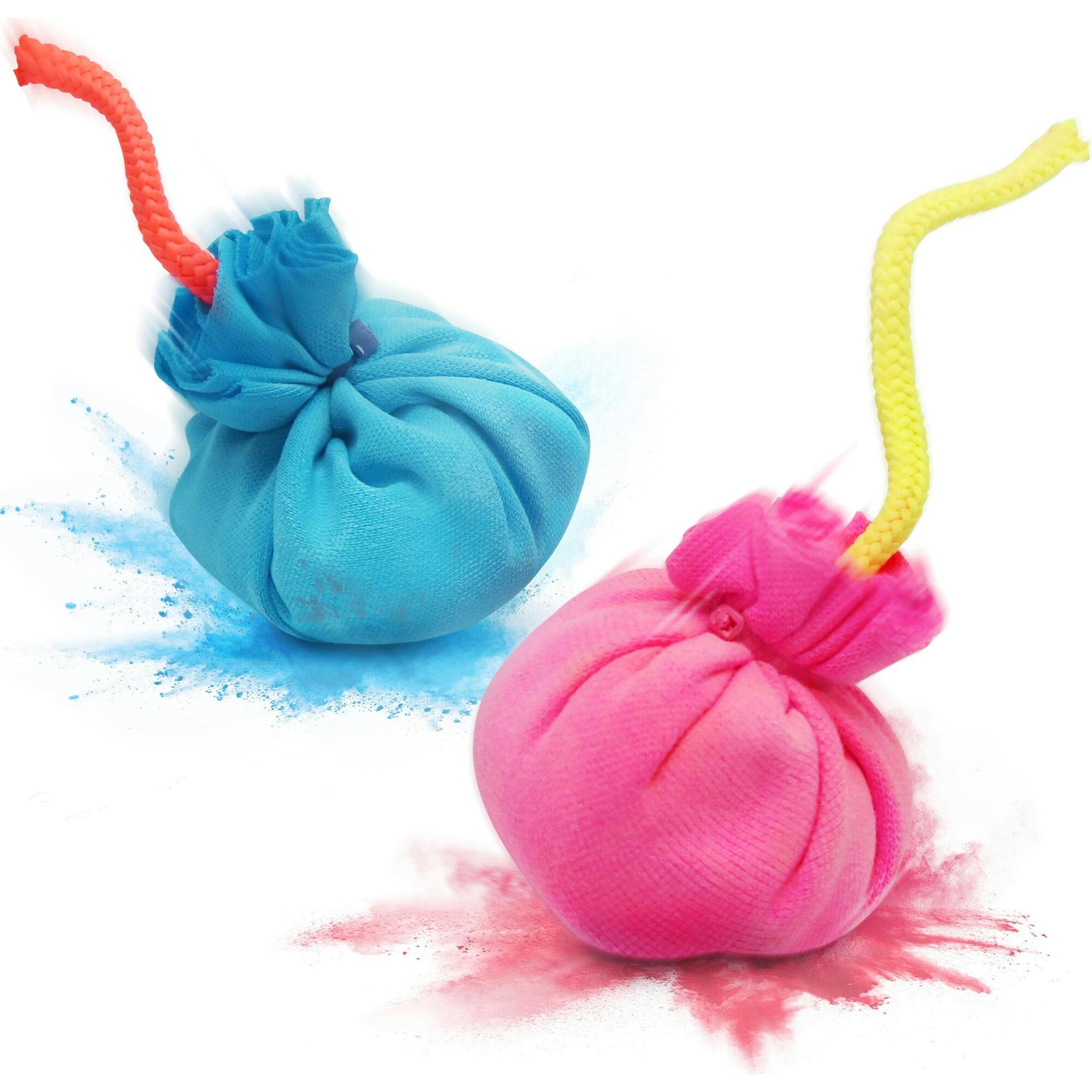 Chalkie Chalk Blast Balls - 6 Pack of Colorful Assorted Balls for Explosive Color Fun
