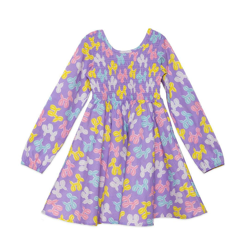Ruched Dress in Balloon Animals