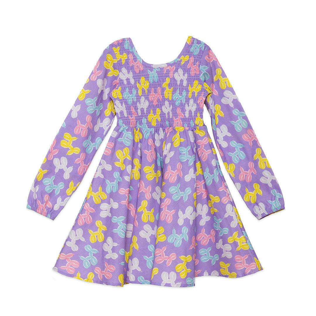 Ruched Dress in Balloon Animals