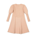 Organic Cable Bodice Sweater Dress
