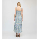 The Anjuli Nap Dress - Blue Corsica Paisley