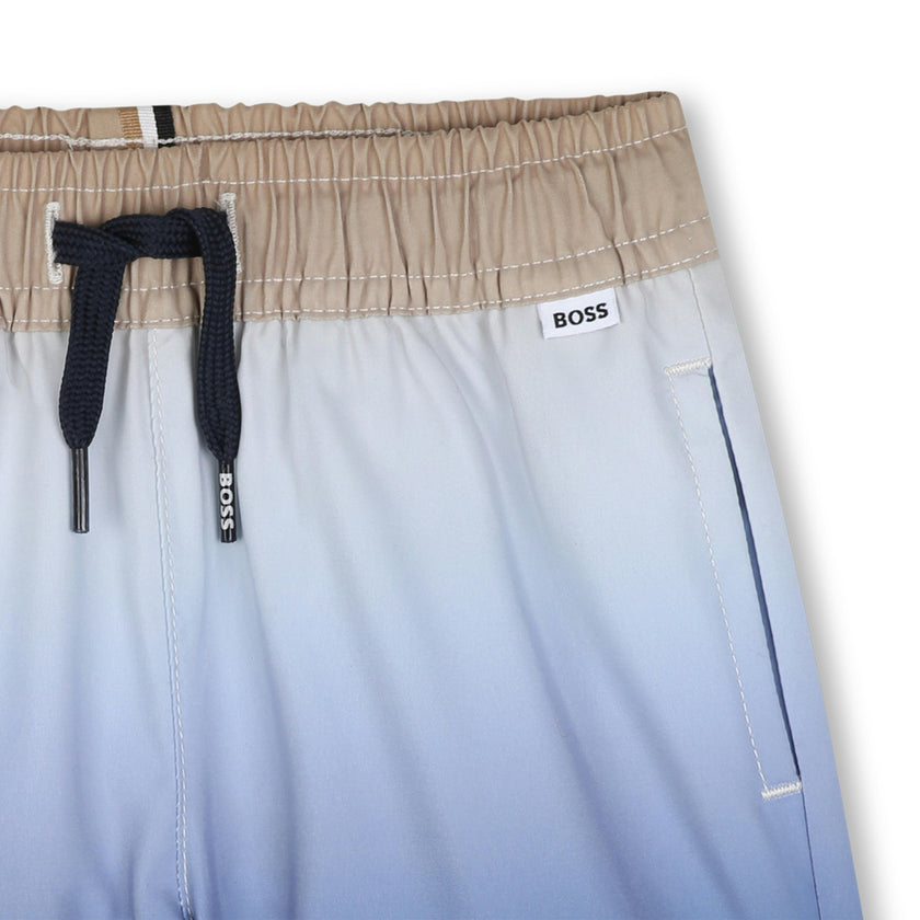 Blue Ombre Swimshorts