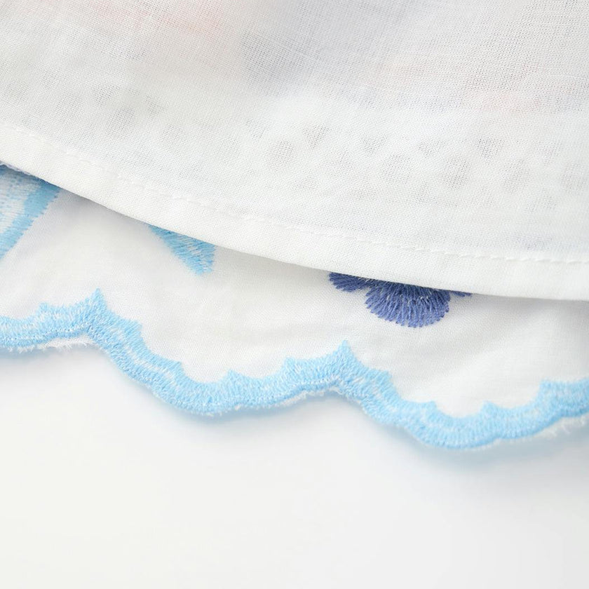 Sarah Embroidered Mini Skirt