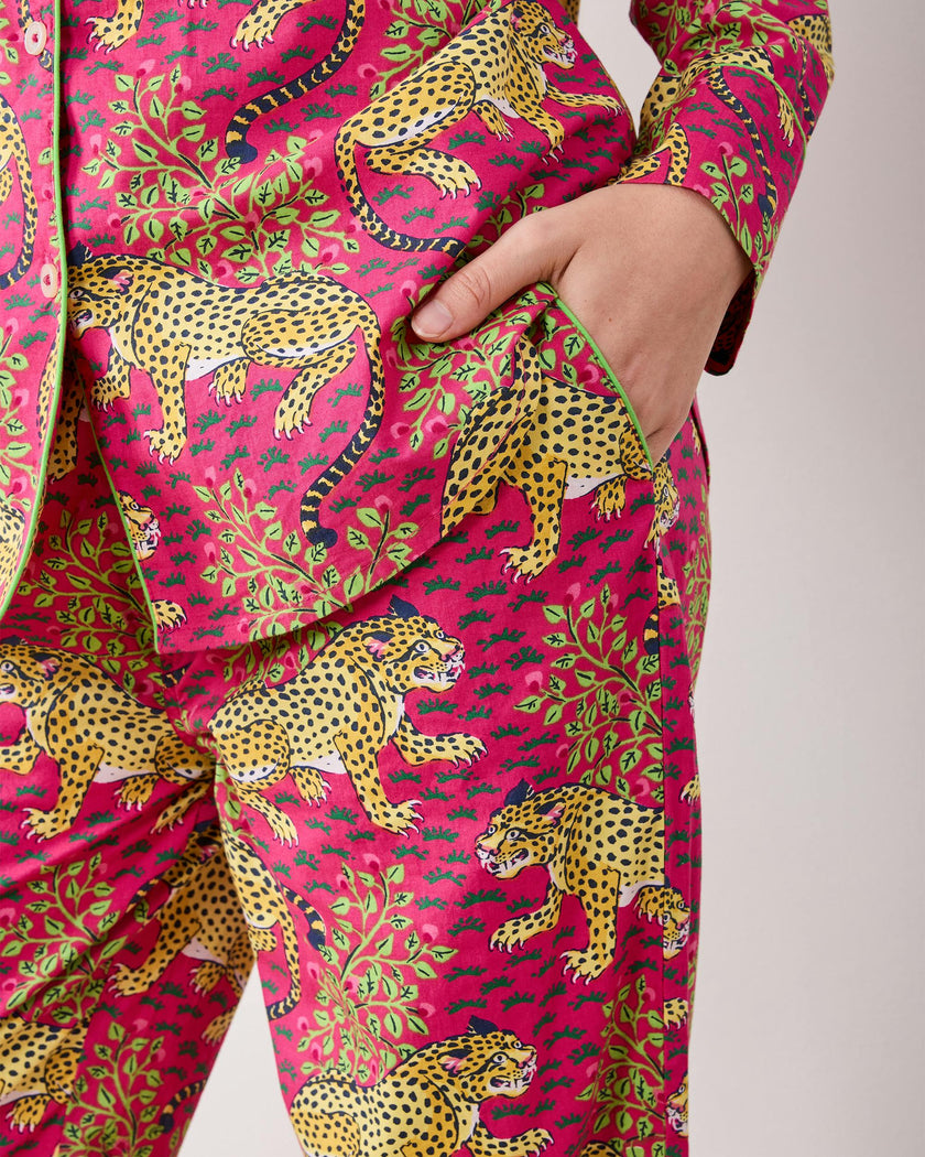 Bagheera - Long PJ Set - Hot Pink