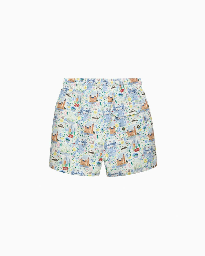 Boys Swimshorts in London Scenes