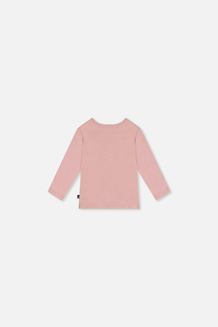 Baby Organic Cotton T-Shirt Pale Dusty Pink