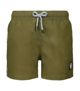 boys solid swim shorts olive green