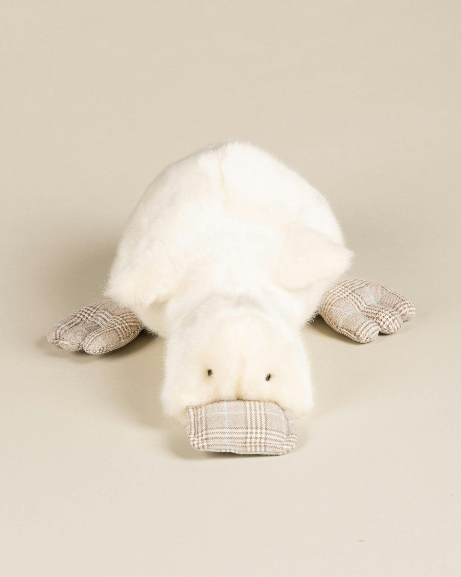 Aglae the Duck | Beige | Scottish Print