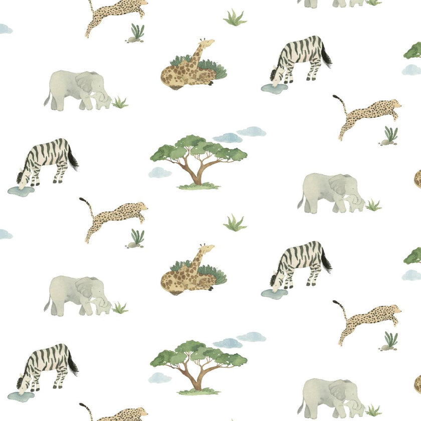 Savana Pima Cotton Baby One-Piece Pajamas
