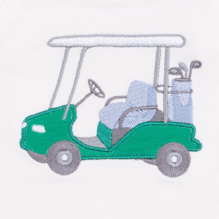 Golf Sets - Raglan Sweatshirt Golf Cart