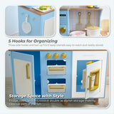 Teamson Kids Little Chef Hampton Wooden Play Kitchen With 17 Accessories