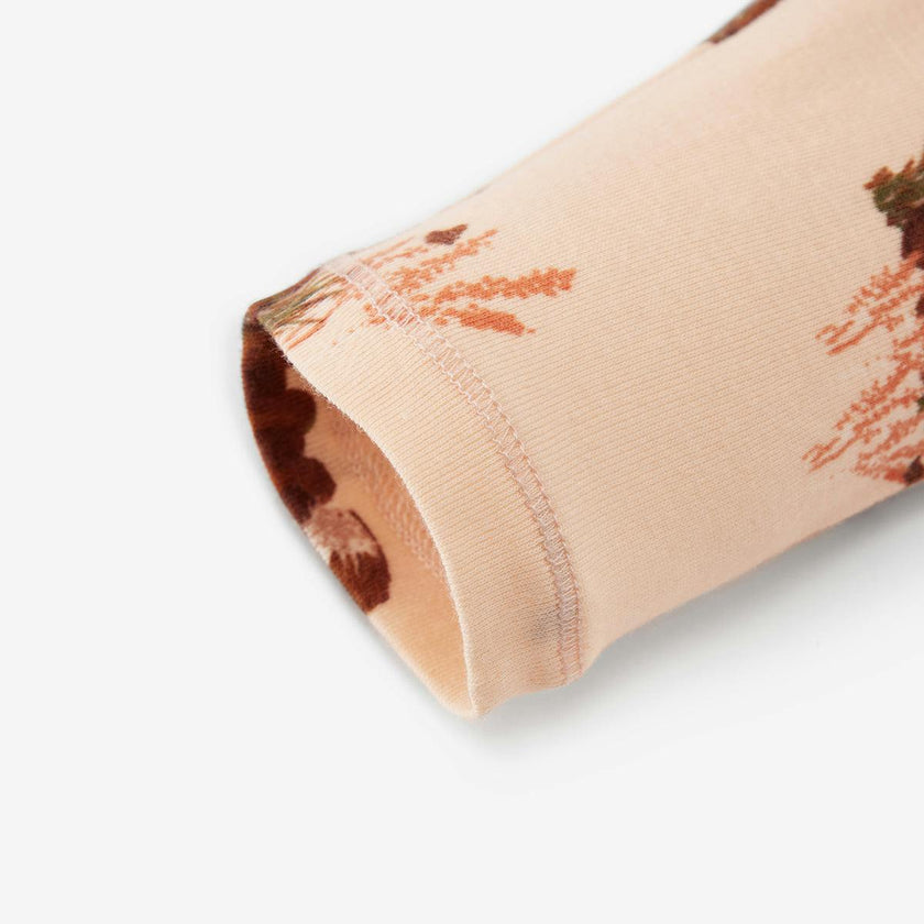 Floral Organic Cotton Dress & Legging Set