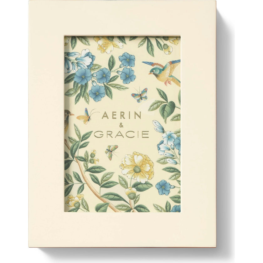 Aerin & Gracie Heathcote Lacquer Frame, Cream