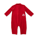 Velour Holiday Red - Velour Jumpsuit