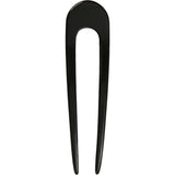 French Hair Pin in Black