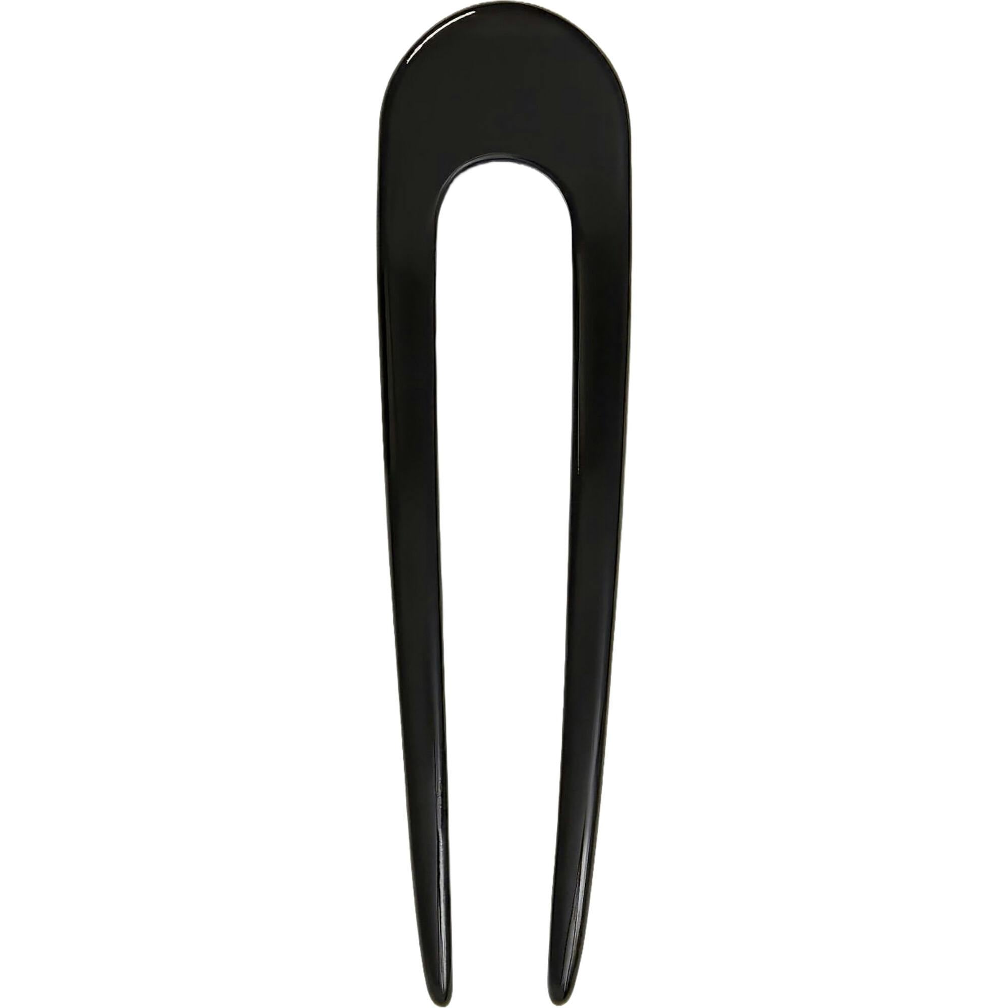 French Hair Pin in Black