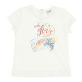 White In Love Graphic T-Shirt