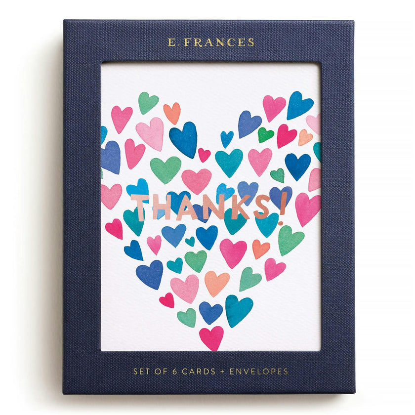 Many Hearts Thanks Boxed Set of 6