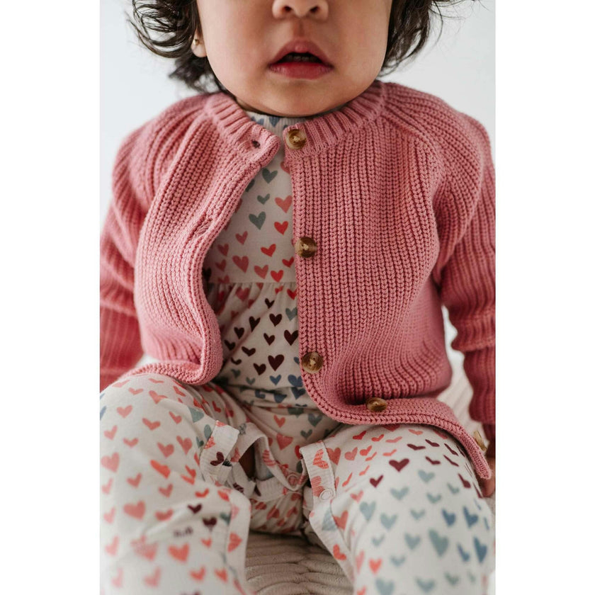 Girl's Knit Cardigan