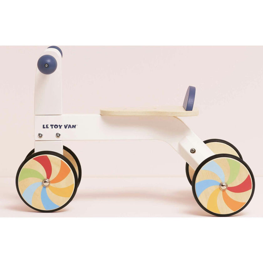 Wooden Rainbow Ride On Trike