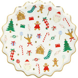 Jolly Christmas Dinner Plates