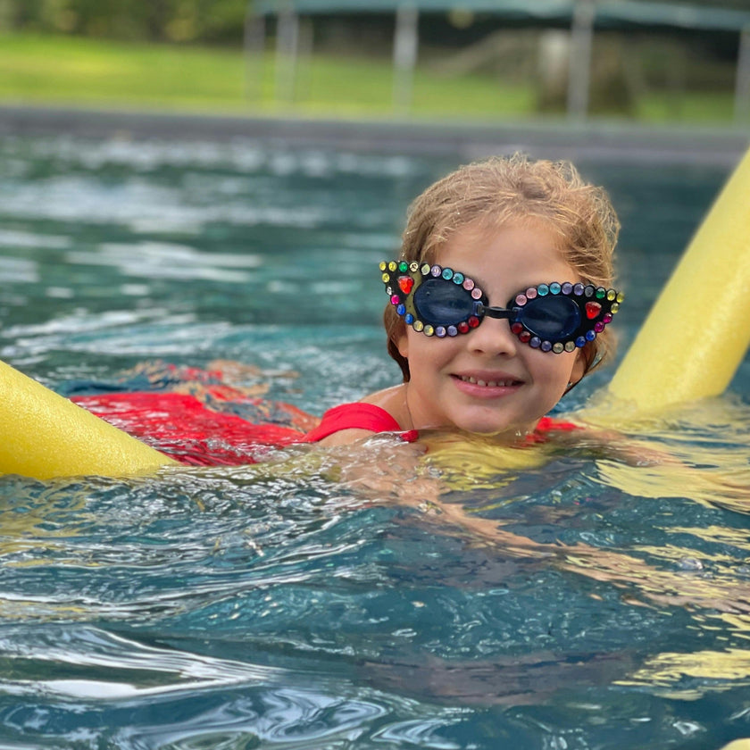 Mermaid in Training Goggles