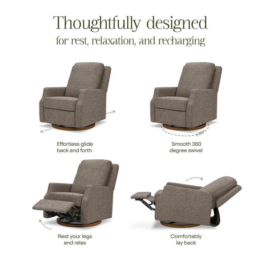 Namesake Crewe Recliner and Swivel Glider