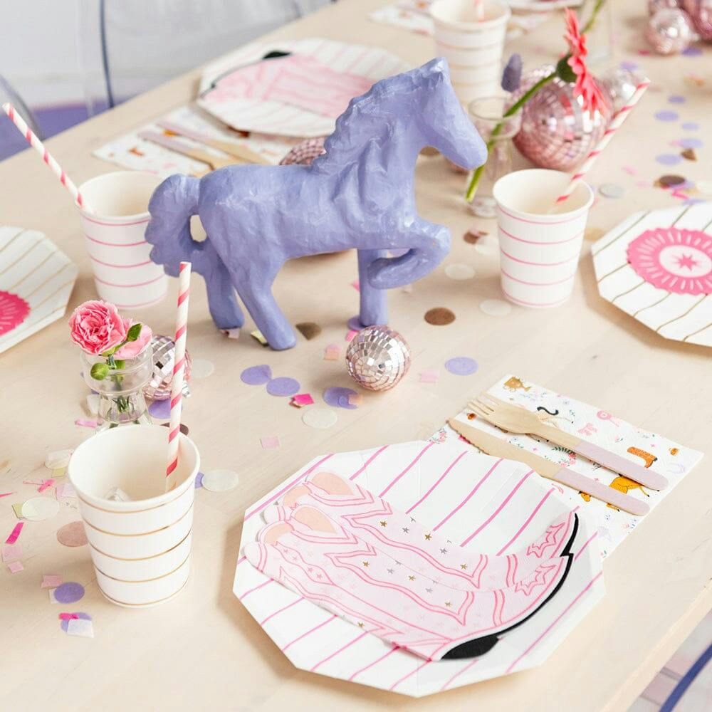 Pink Cowgirl Boots Napkins