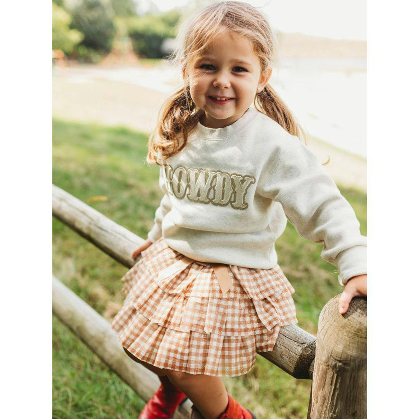 Howdy Patch Sweatshirt