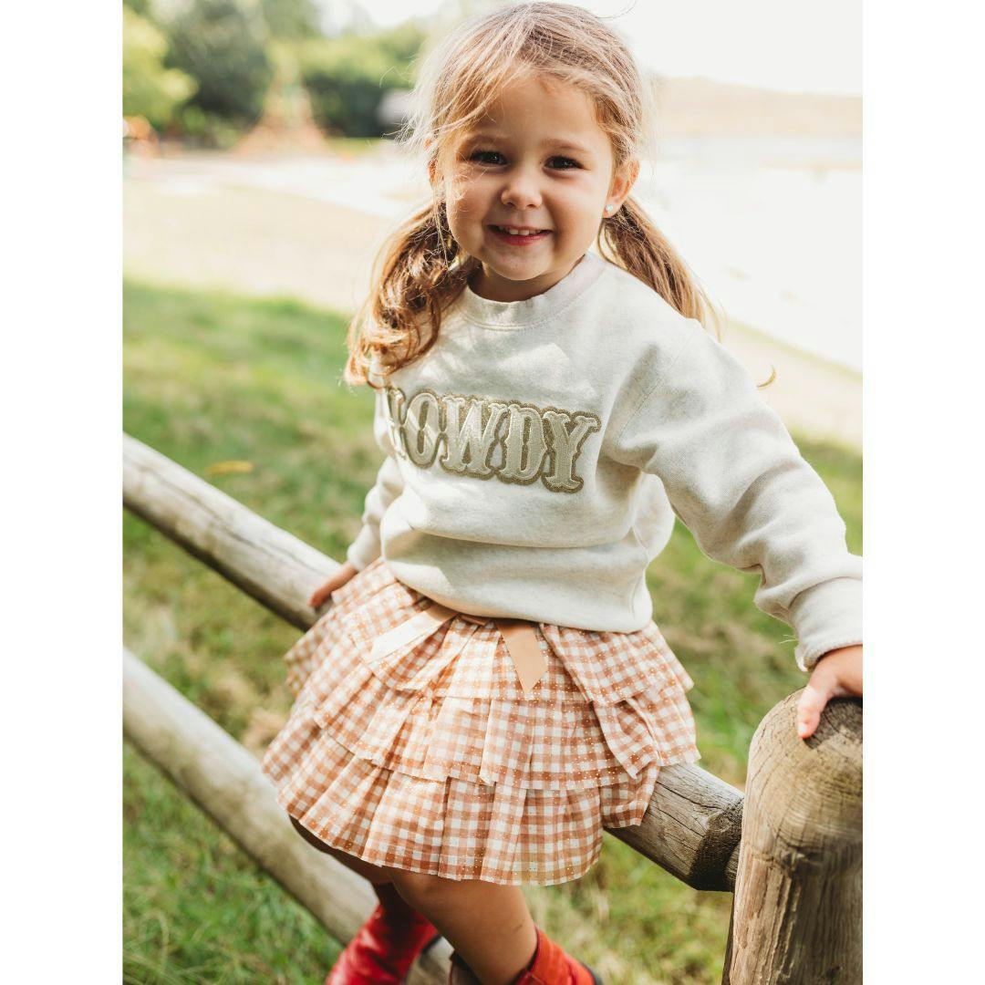 Howdy Patch Sweatshirt
