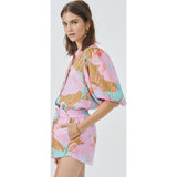 Bubble Linen Shirt - Aquarela