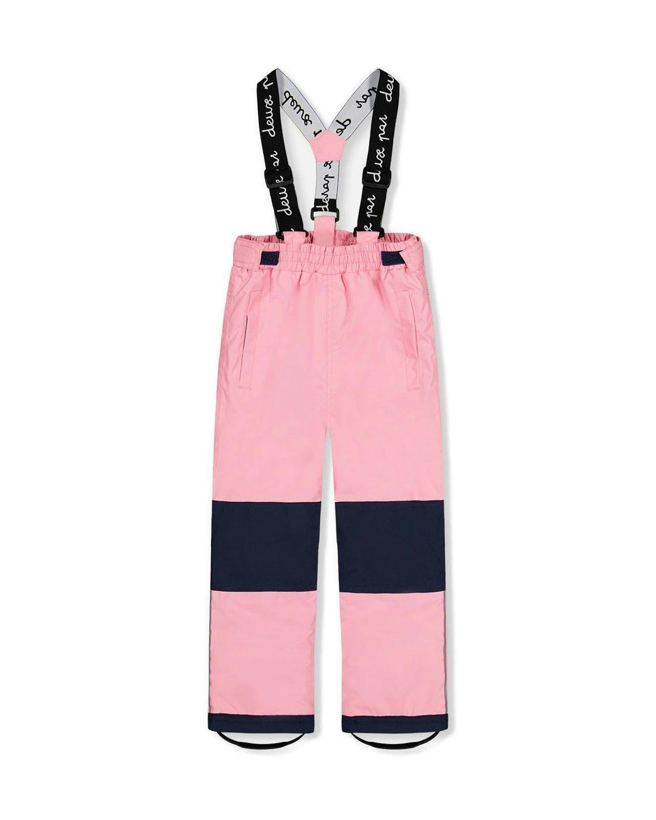 Light Weight Two Piece Chill Snowsuit Blue Floral Print
