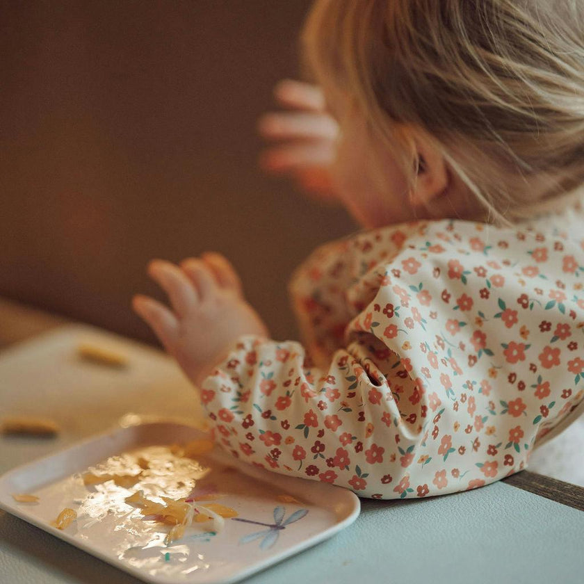 Smock Bib | Sunset Meadow