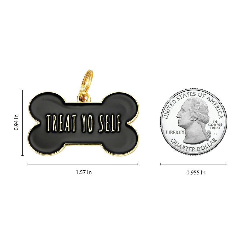 Treat Yo Self Pet ID Tag
