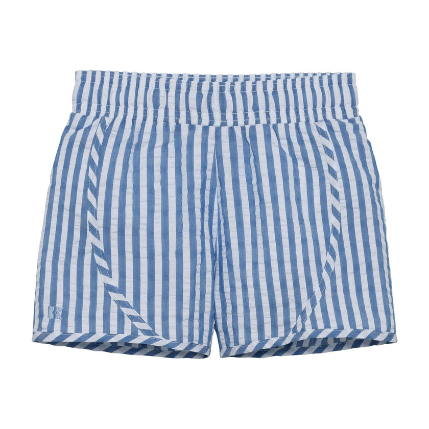 Girls Seersucker Super Short